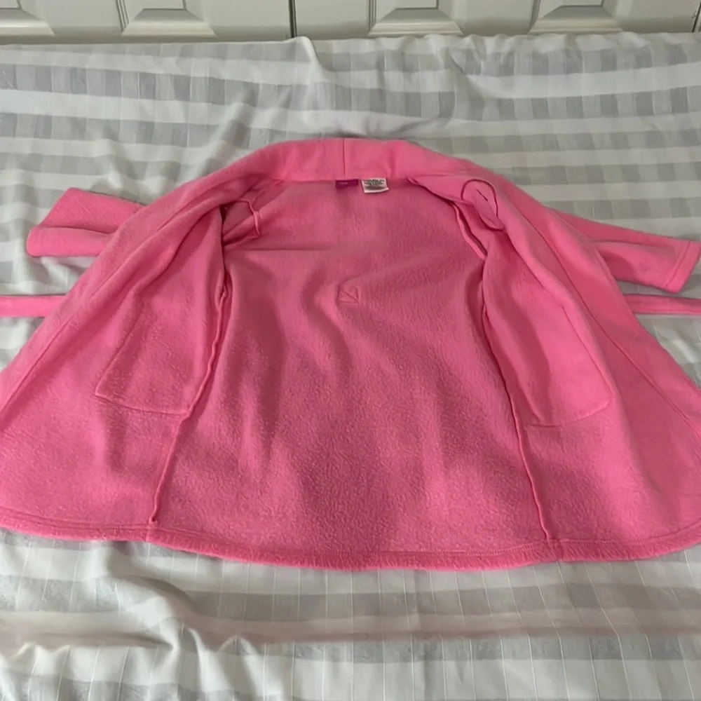 Disney Princess pink fleece robe Size 3T